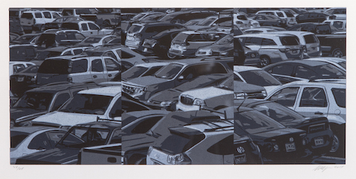 Parking Lot Tryptich.